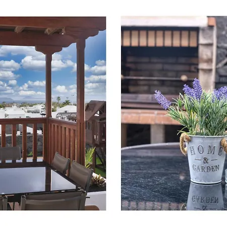 Flavia - Private Pool, Jacuzzi, Bbq&game By Lanzarote