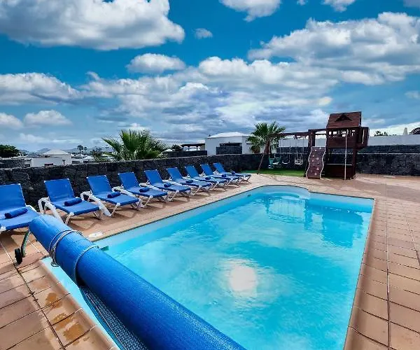 빌라 Flavia - Private Pool, Jacuzzi, Bbq And Game By Lanzarote 플라야블랑카