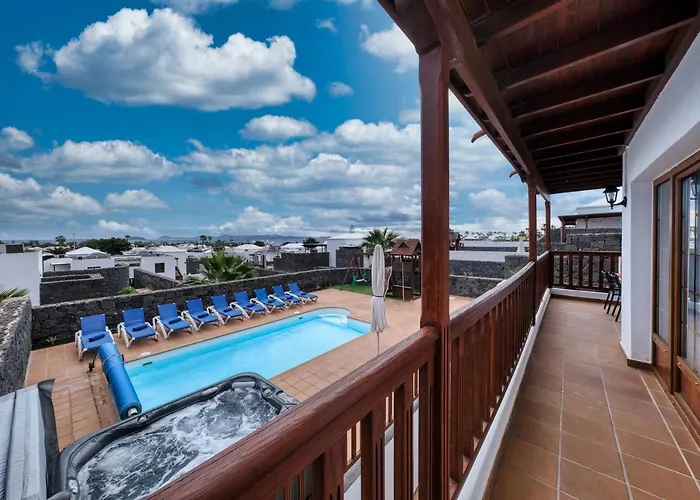 빌라 Flavia - Private Pool, Jacuzzi, Bbq And Game By Lanzarote