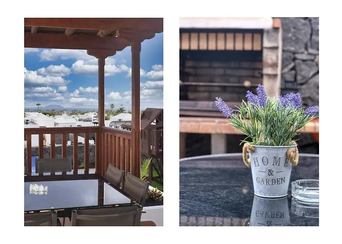 Flavia - Private Pool, Jacuzzi, Bbq And Game By Lanzarote