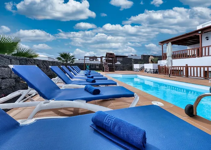 빌라 Flavia - Private Pool, Jacuzzi, Bbq And Game By Lanzarote 플라야블랑카