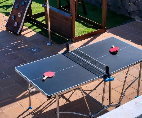 Flavia - Private Pool, Jacuzzi, Bbq And Game By Lanzarote * 플라야블랑카