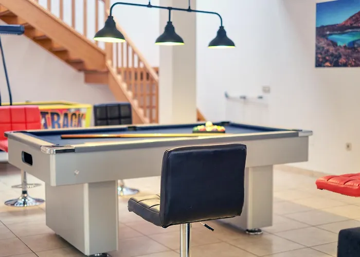 Flavia - Private Pool, Jacuzzi, Bbq And Game By Lanzarote * 플라야블랑카